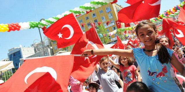 Children account for about 30% of Turkey's population