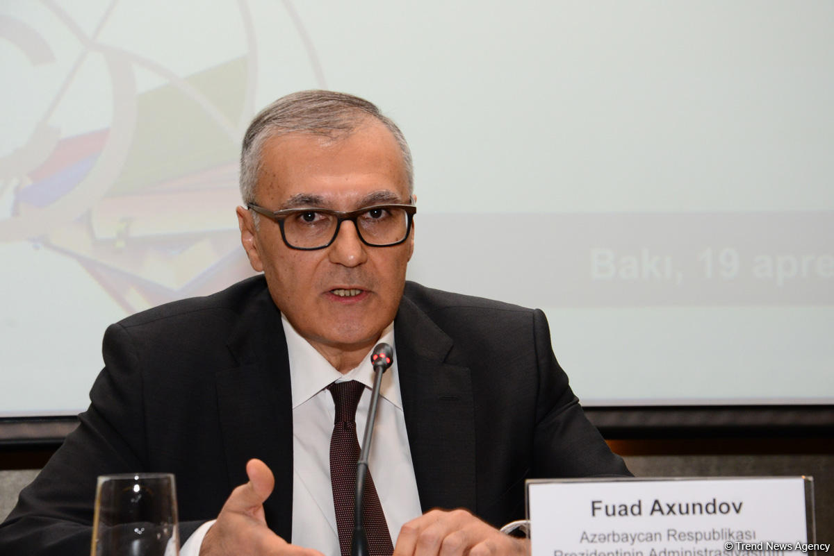 Azerbaijan’s Presidential Administration: Armenian falsification is wing of Nazism [PHOTO]