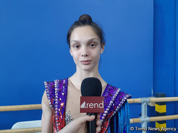 Performing in National Gymnastics Arena in Baku is very comfortable - Israeli gymnast