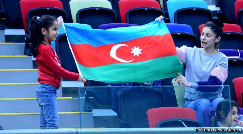 Azerbaijani gymnasts reach finals of AGF 2nd Junior Trophy in ball exercises