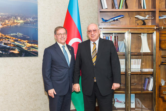 AZAL president meets with US ambassador to Azerbaijan