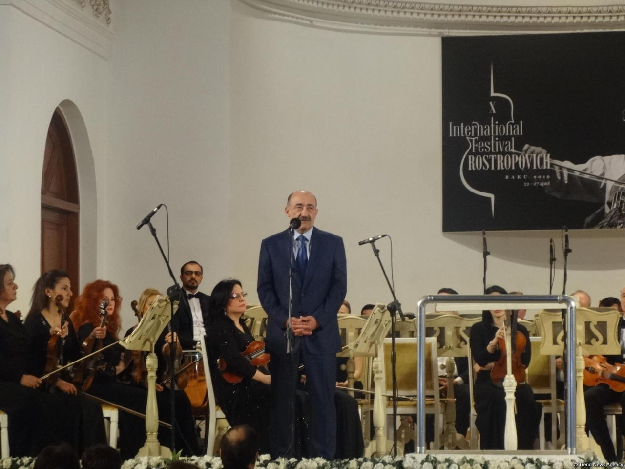 Int'l Mstislav Rostropovich Festival opens in Baku [PHOTO]