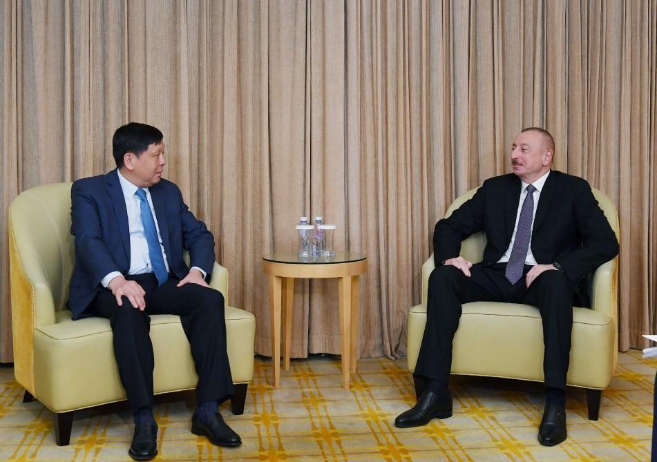 IIlham Aliyev: Azerbaijan is interested in major Chinese companies’ actively doing business in country [PHOTO]