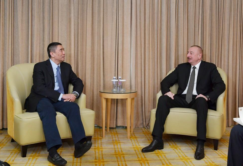 President Aliyev meets China Poly Group chairman in Beijing [UPDATE]