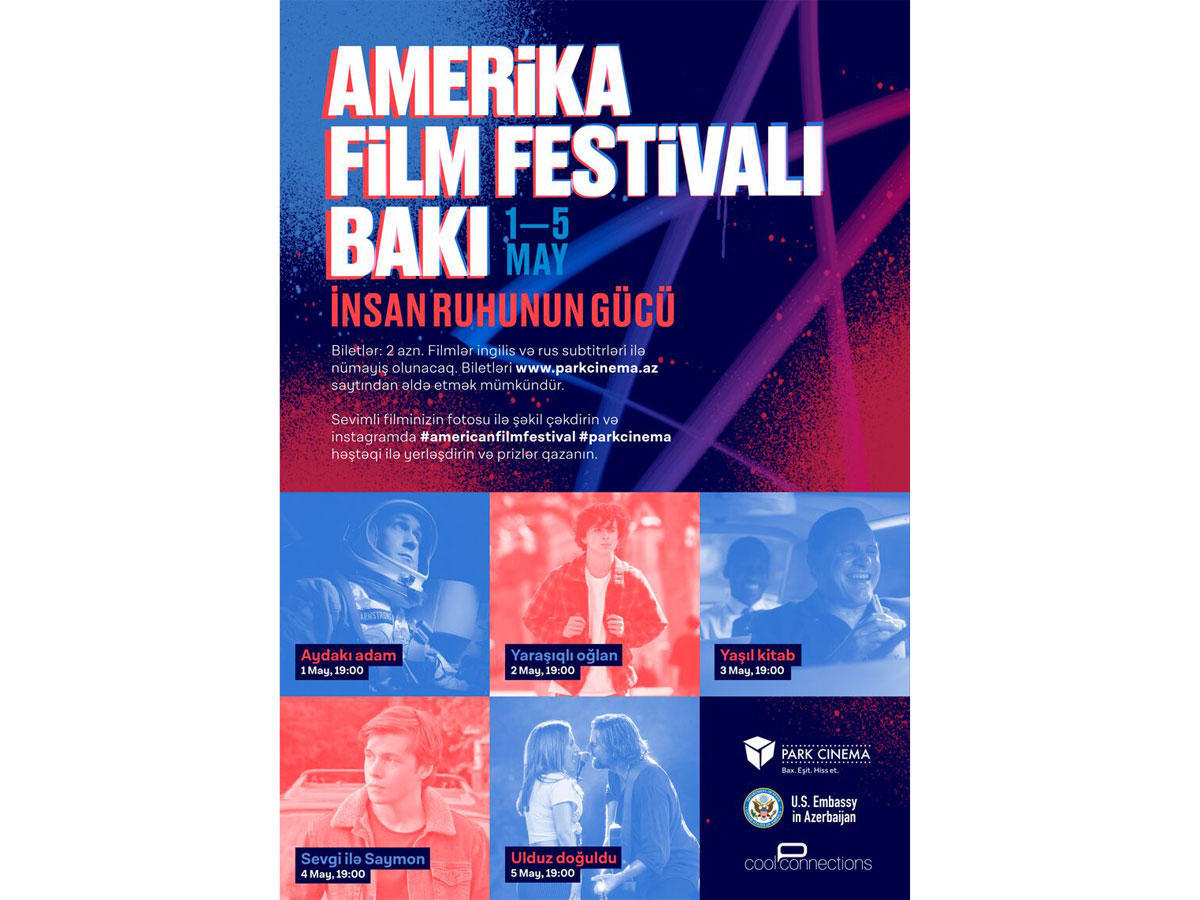US Embassy in Azerbaijan to sponsor first American Film Festival in Baku