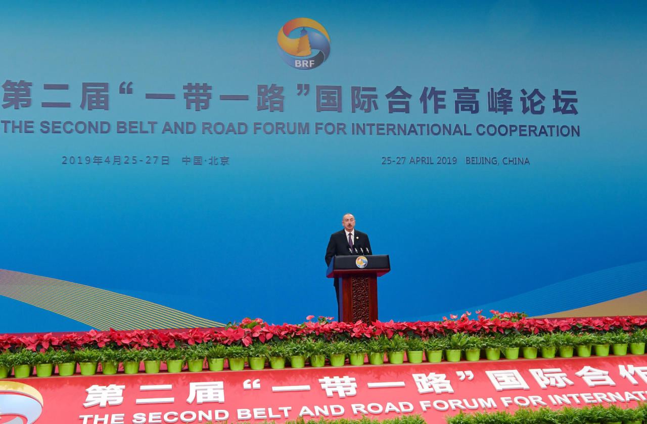 President Aliyev attending "One Belt One Road" Forum in Beijing [PHOTO]