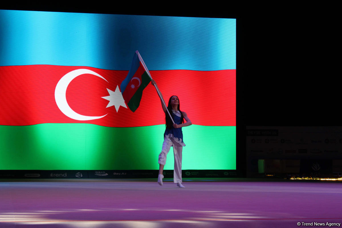 Opening ceremony of FIG Rhythmic Gymnastics World Cup held in Baku [PHOTO]