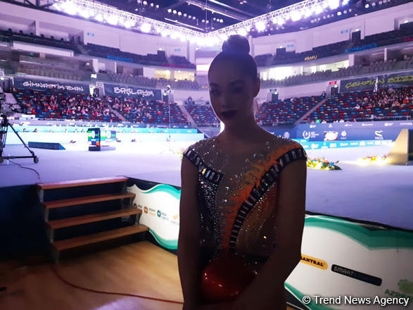 Italian athlete: National Gymnastics Arena in Baku reminds me theater