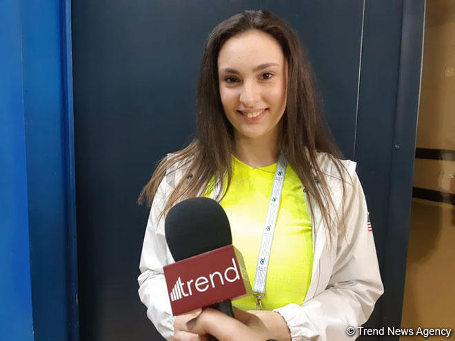 Coach: US team likes Baku’s National Gymnastics Arena very much