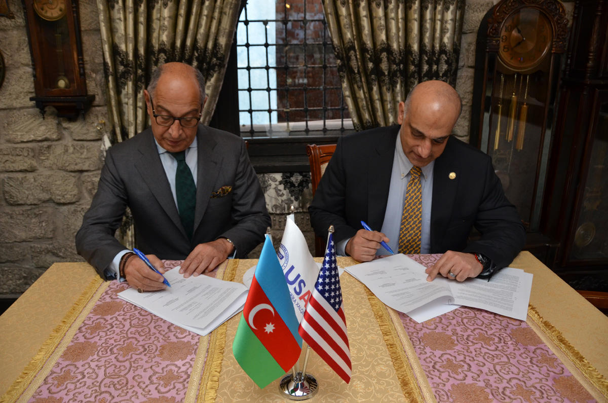 USAID and the United States-Azerbaijan Chamber of Commerce Sign Partnership Agreement [PHOTO]