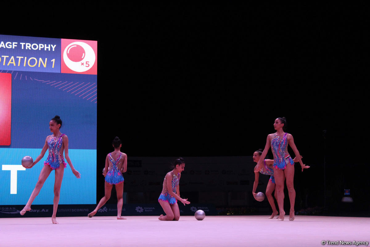 Teams-finalists in group exercises announced for FIG Rhythmic Gymnastics World Cup in Baku