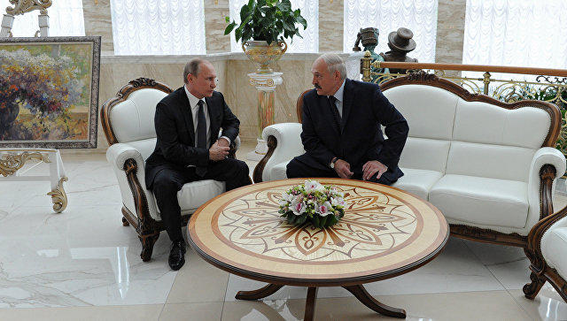 Lukashenko and Putin discuss issue of oil supplies