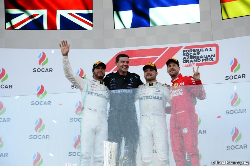 Winner of SOCAR Azerbaijan Grand Prix F1 Race named [PHOTO]