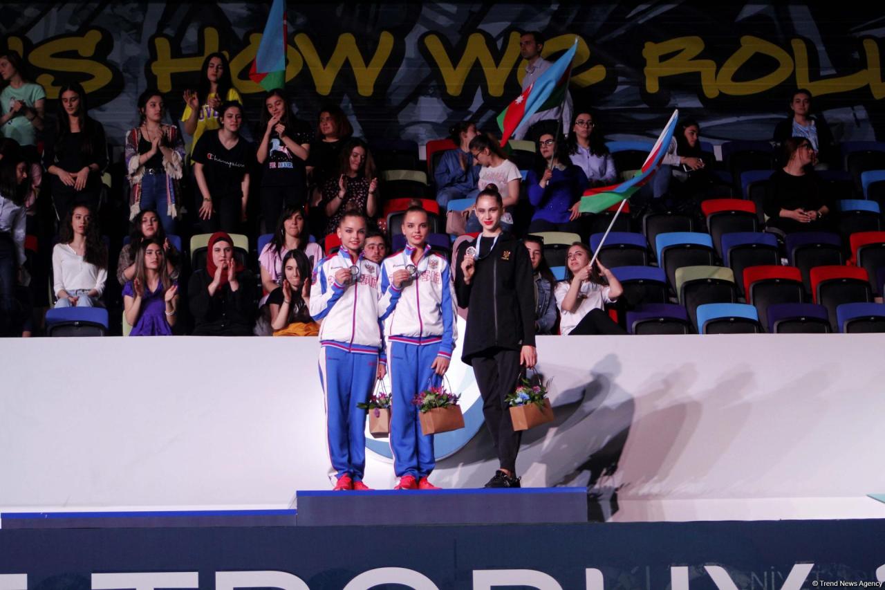 Award ceremony of World Cup in individual all-around held in Baku [PHOTO]