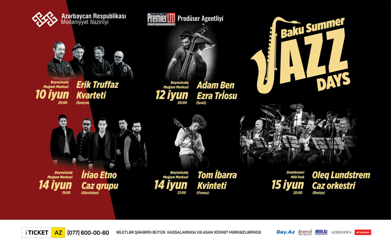 Baku Summer Jazz Days: grand jazz marathon on Caspian coast