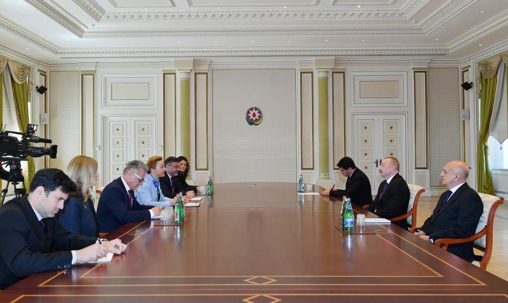 President Ilham Aliyev receives delegation led by Croatian Deputy PM [UPDATE]