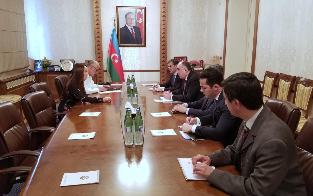 Azerbaijani FM Mammadyarov receives president of Inter-Parliamentary Union
