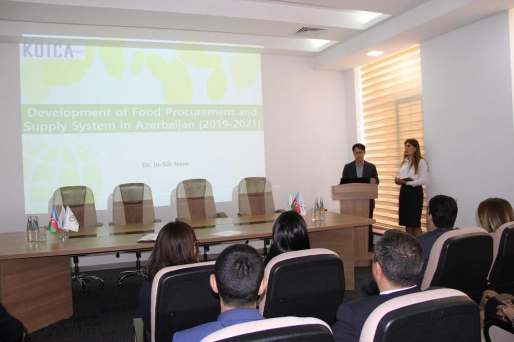Azerbaijan to study S. Korea's experience in agricultural products supply system [PHOTO]