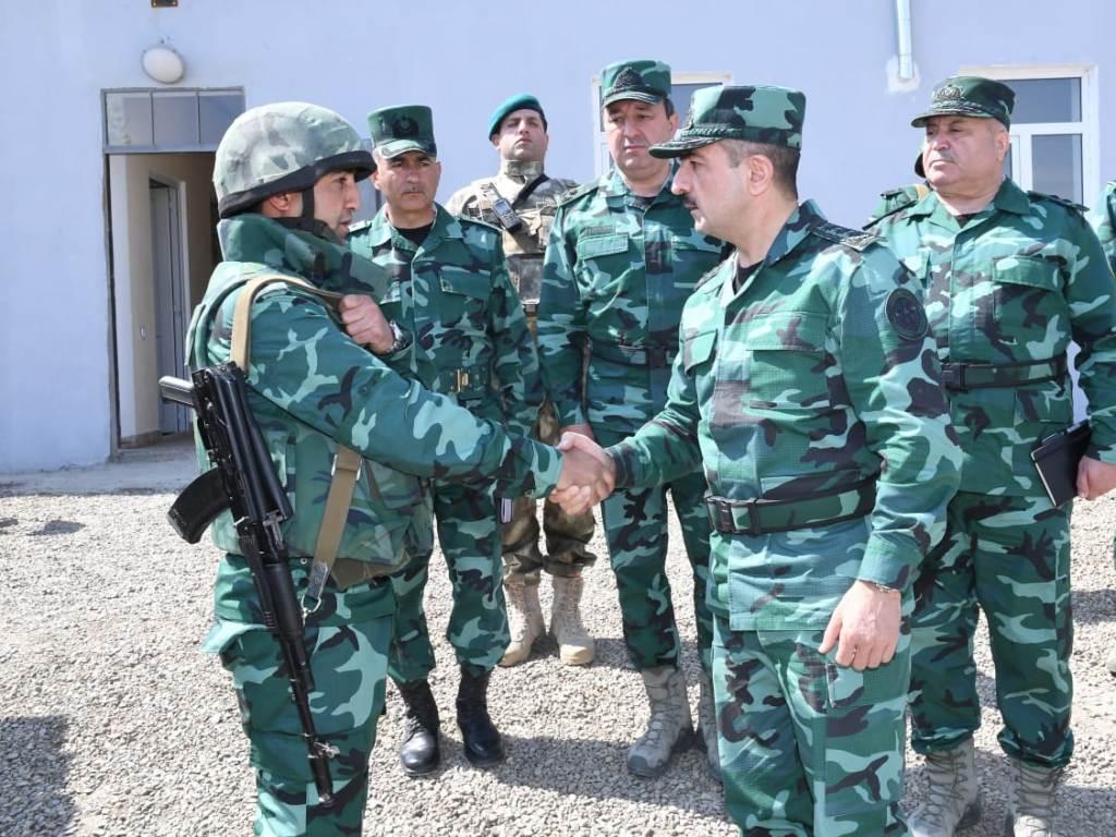 Head of Azerbaijani Border Service instructs to increase combat readiness on state border [PHOTO]
