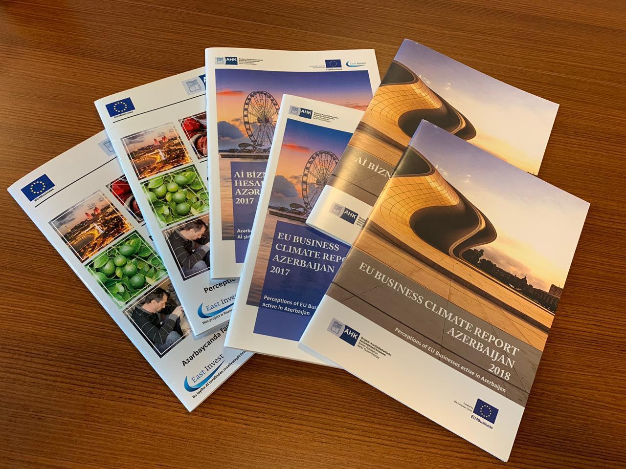 EU Business Climate Report 2019 to be launched at upcoming Business Forum in Baku