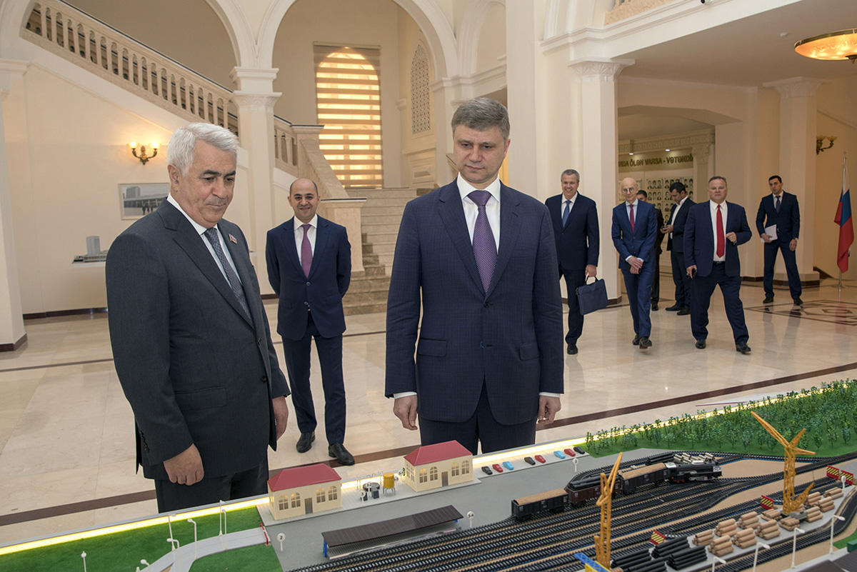 Azerbaijani, Russian railways aim at increasing transit traffic [PHOTO] - Gallery Image