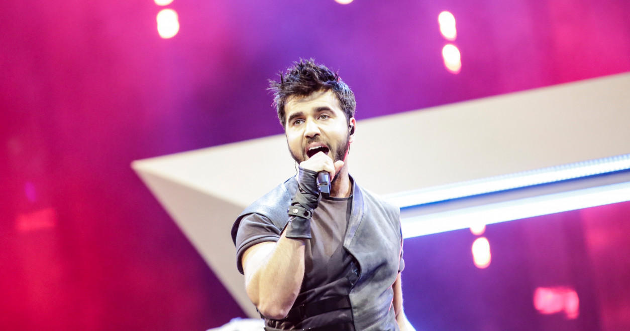 Azerbaijan’s Chingiz holds second rehearsal at Eurovision stage [PHOTO/VIDEO]