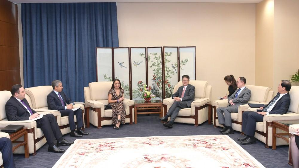 Vice-President of Heydar Aliyev Foundation Leyla Aliyeva meets with Chinese vice foreign minister [PHOTO]