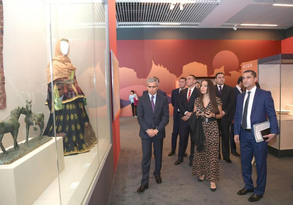 Vice-President of Heydar Aliyev Foundation Leyla Aliyeva attends opening of Azerbaijan`s pavilion at Beijing International Horticultural Exhibition [PHOTO]
