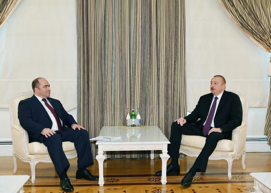 President Ilham Aliyev receives Belarus deputy PM [UPDATE]