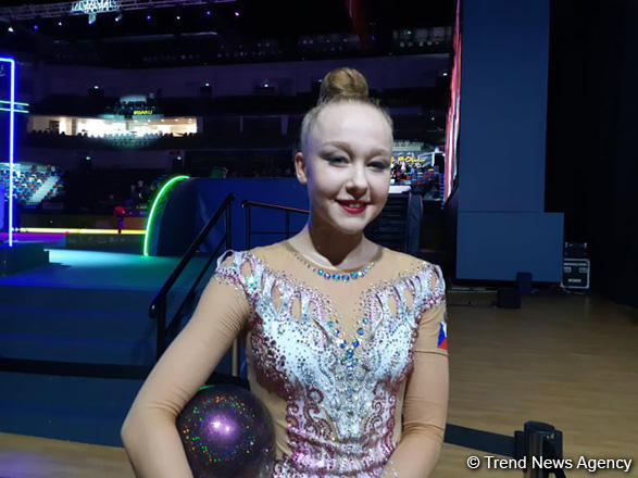 Czech gymnast: I am glad that Azerbaijani spectators support us as well