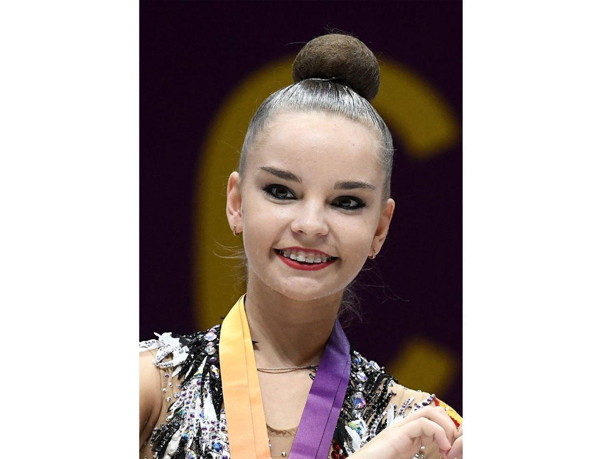 Russian gymnast grabs gold in exercises with hoop at European Championships in Baku