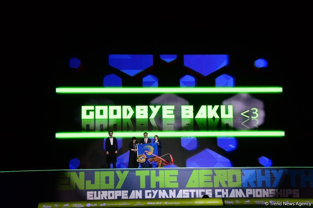 Baku hosts closing ceremony of 35th European Rhythmic Gymnastics Championships [PHOTO]
