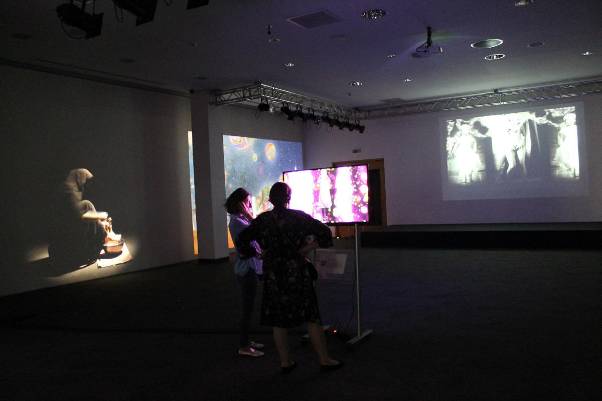 Azerbaijani video art works presented in Georgia [PHOTO]