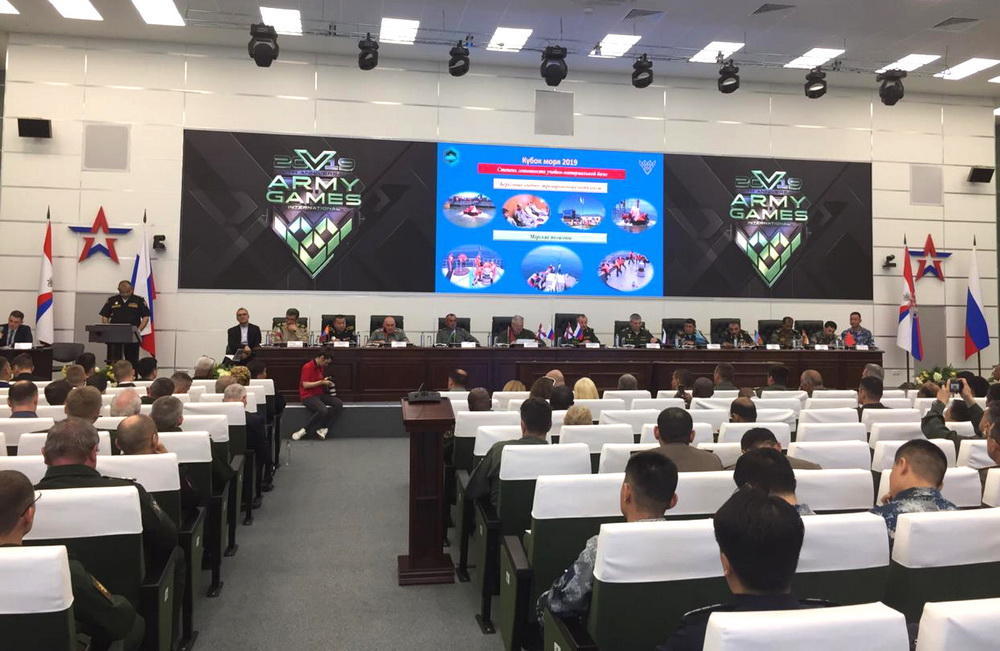Azerbaijani delegation takes part in ‘Army International Games – 2019’ conference [PHOTO]