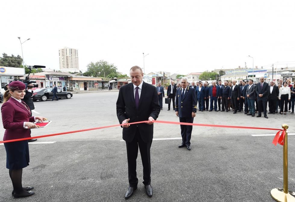 President Ilham Aliyev inaugurated Sabunchu Railway Station Complex [PHOTO]