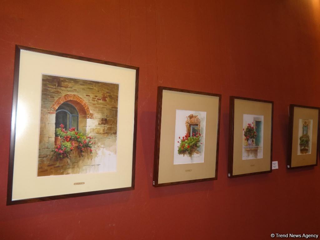Iranian artist presents works in Baku [PHOTO]