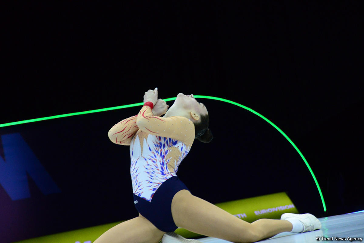 Finalists of 11th European Aerobic Gymnastics Championship in women's individual program named in Baku