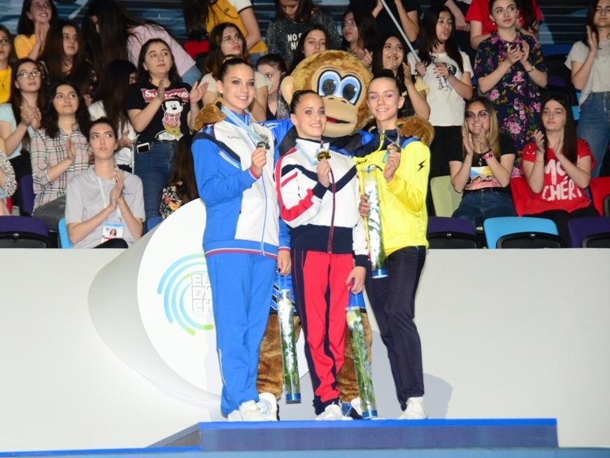 Winners among mixed pairs within European Aerobic Gymnastics Championships awarded in Baku [PHOTO]