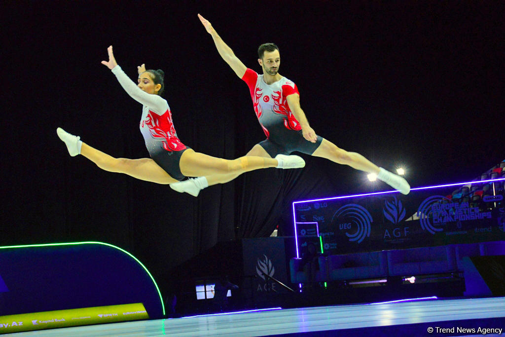 Best moments of 11th European Aerobic Gymnastics Championship finals in Baku [PHOTO]