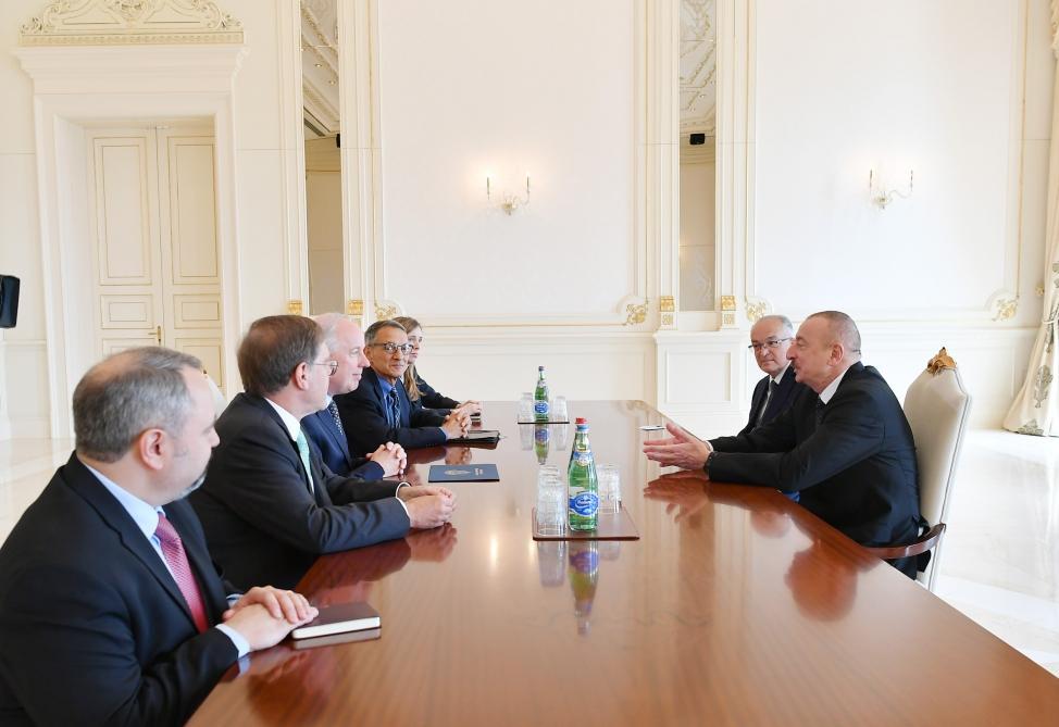 Azerbaijani president receives delegation led by U.S. principal deputy assistant secretary of state [UPDATE]