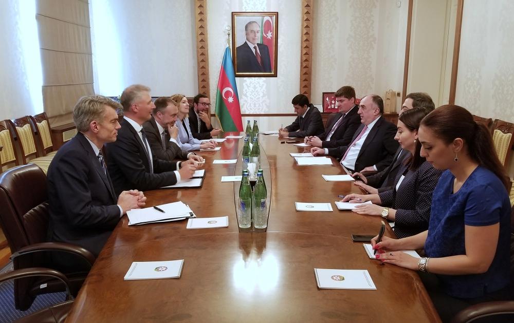 Azerbaijani FM updates EU Special Rep. on Karabakh conflict developments