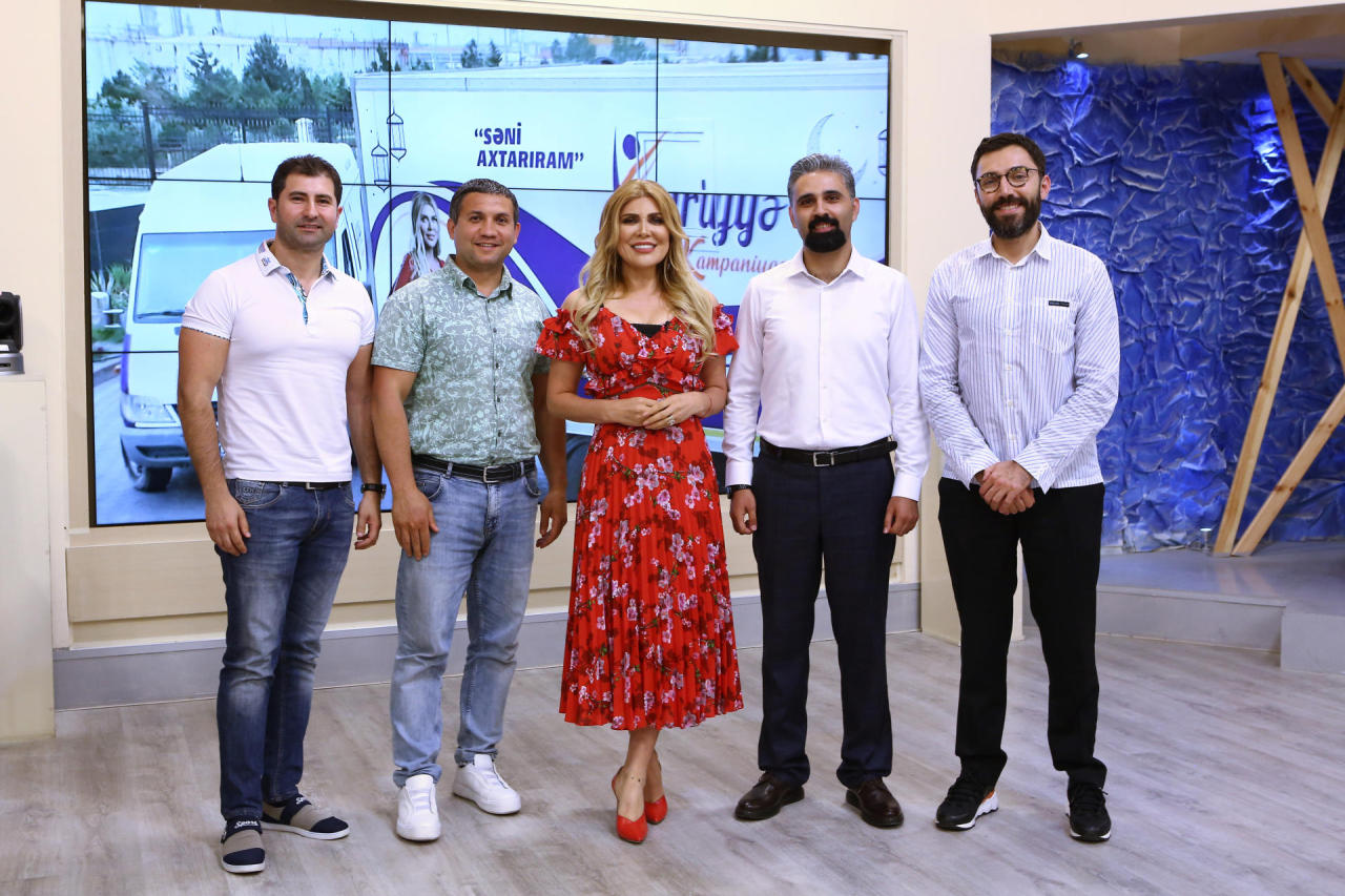 Joint charity project of Azercell and Xəzər TV [PHOTO]