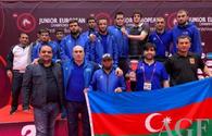 National wrestling team in Top-3 of Junior European Championships
