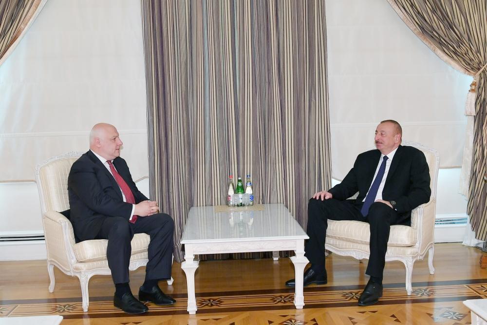 President Ilham Aliyev receives OSCE PA president Tsereteli [UPDATE]