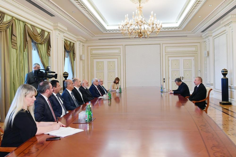 Azerbaijani President receives delegation led by vice-speaker of Turkish Grand National Assembly [UPDATE]