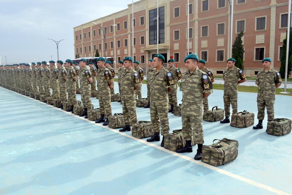 Azerbaijani peacekeepers leave for Afghanistan [PHOTO/VIDEO]