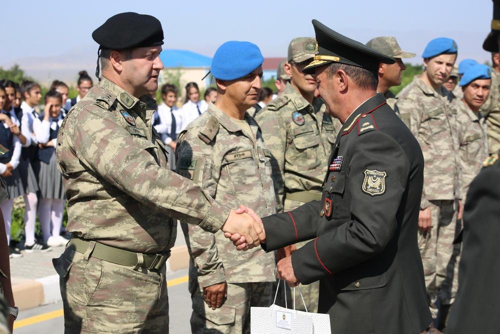 Azerbaijan holds farewell ceremony for Turkish servicemen after "Indestructible Brotherhood-2019" Exercises [PHOTO/VIDEO]