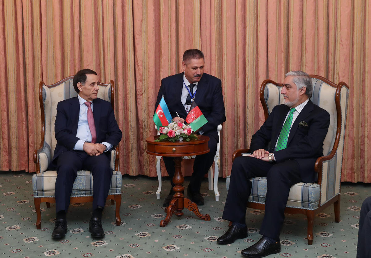 Azerbaijani PM meets with Chief Executive of Afghanistan
