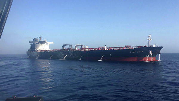 Blast-hit Norwegian tanker's crew land in Dubai