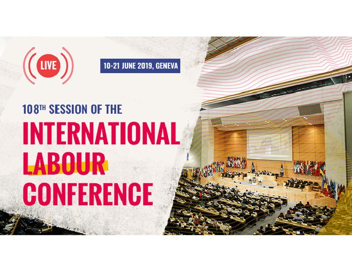 Azerbaijani delegation attending 108th Session of Int’l Labor Conference